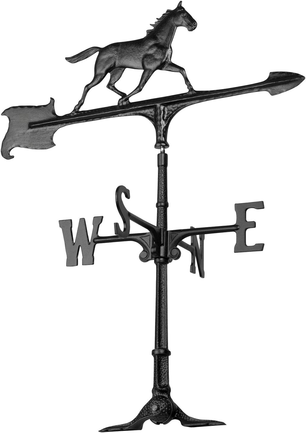 Veleta caballo 30" color negro