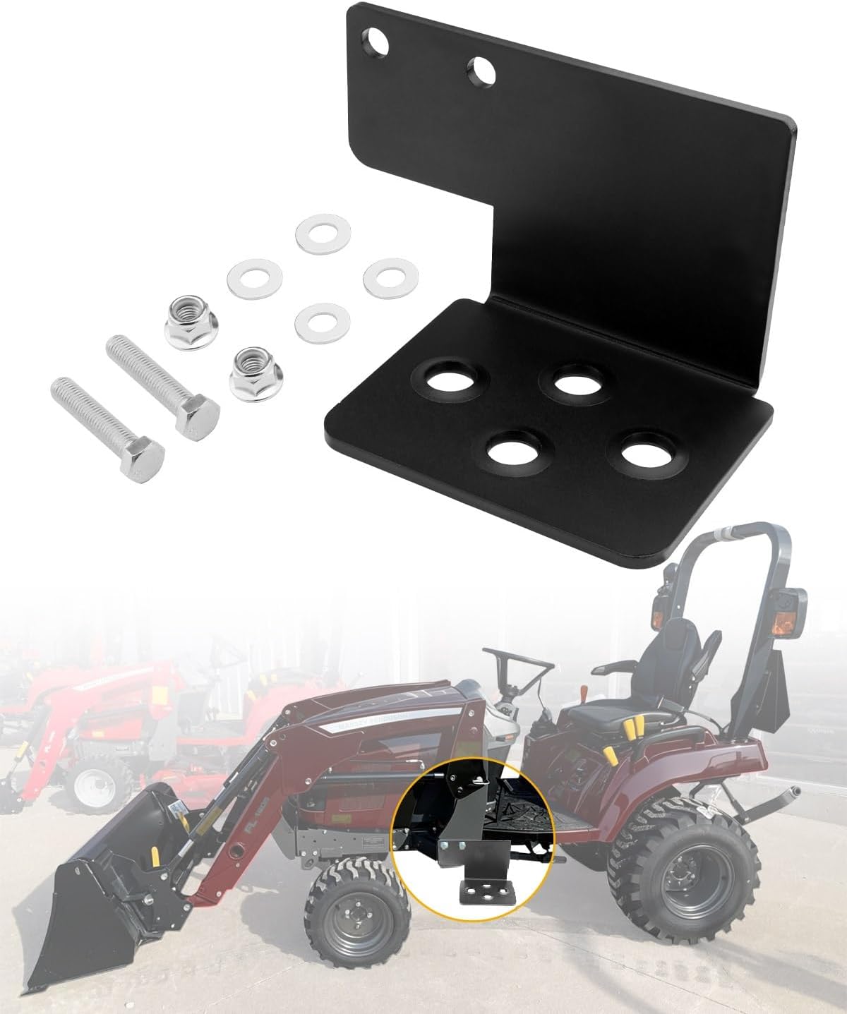Paso tractor comp Massey Ferguson GC 17xx cargador frontal