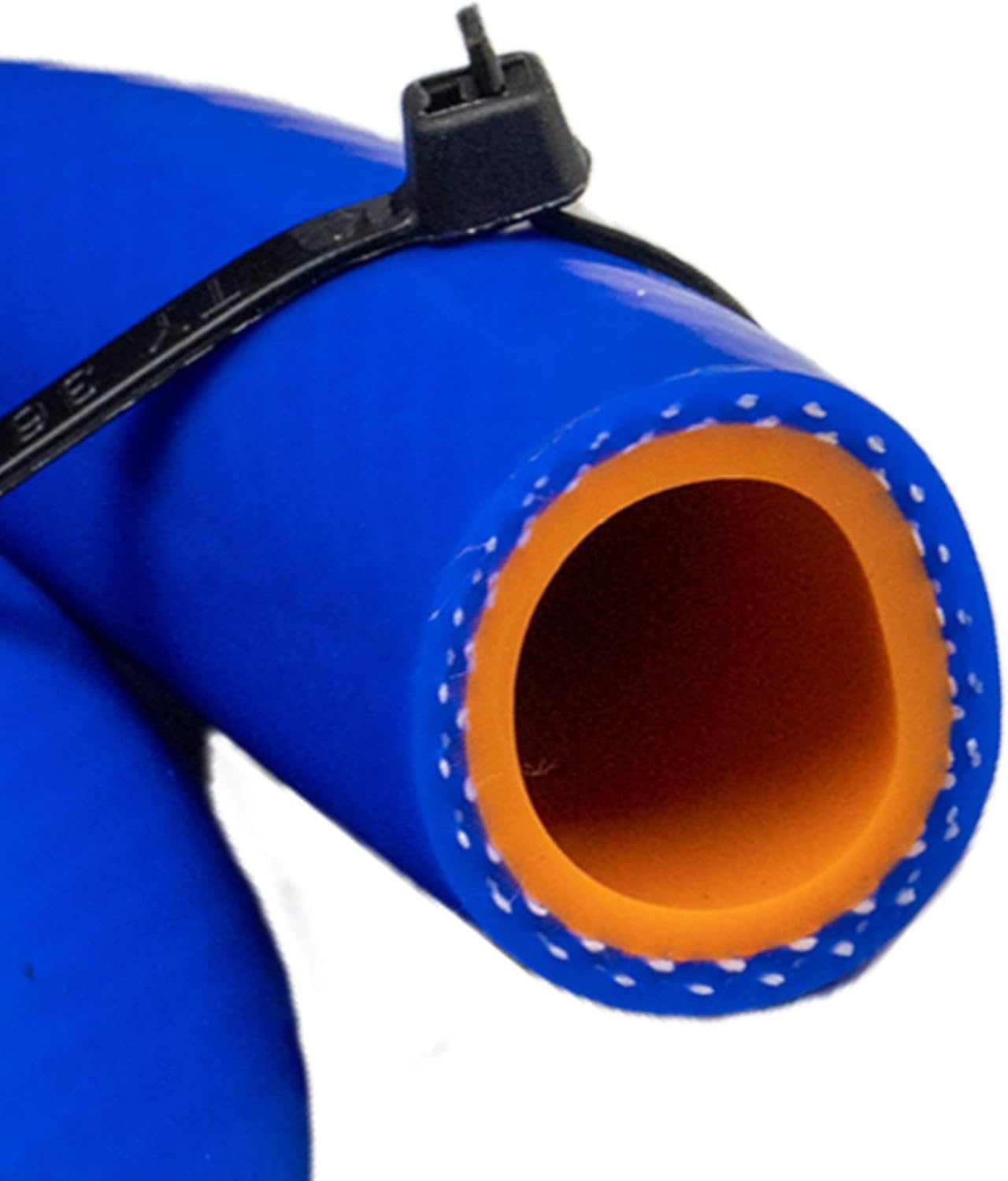Manguera calentador silicona reforzada azul 5/16" 5ft