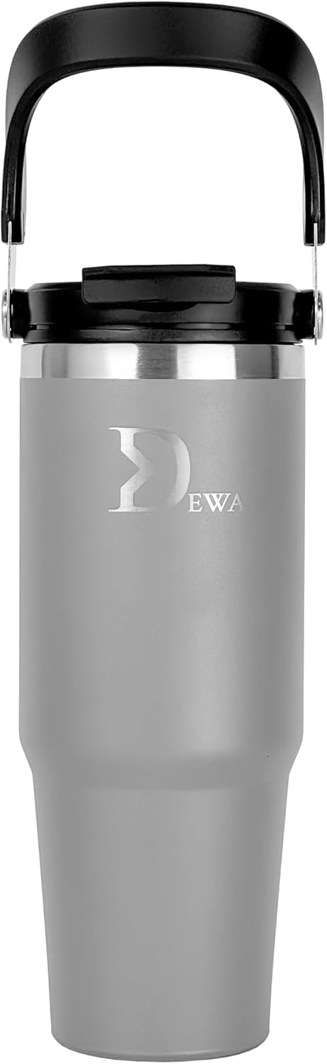 Vaso acero inox 30oz popote doble aislado 24h frío 12h