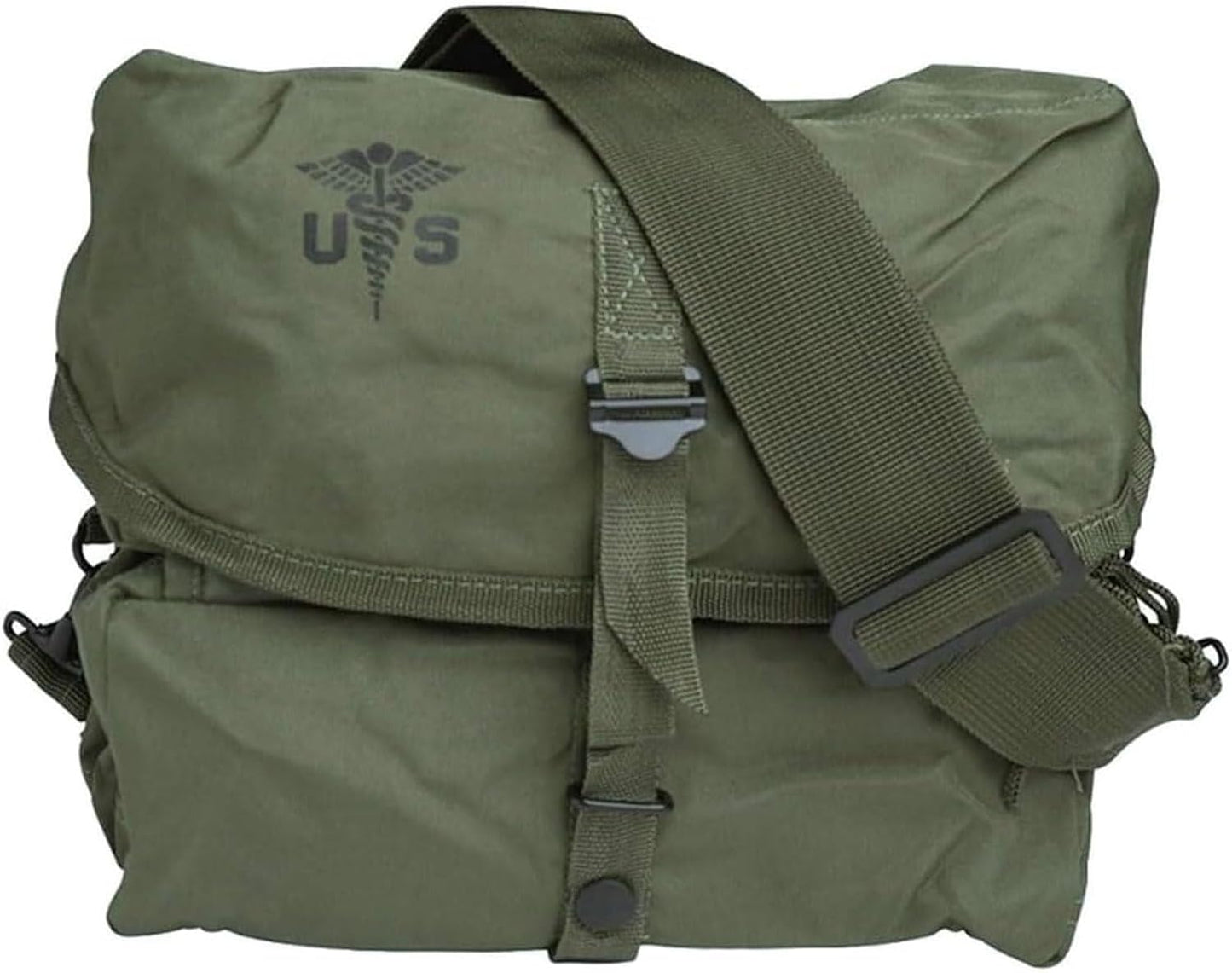 Bolsa táctica unisex acampar correa ajustable verde oliva