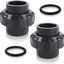 Acoplamiento PVC 2" set 80 uniones para bomba piscina