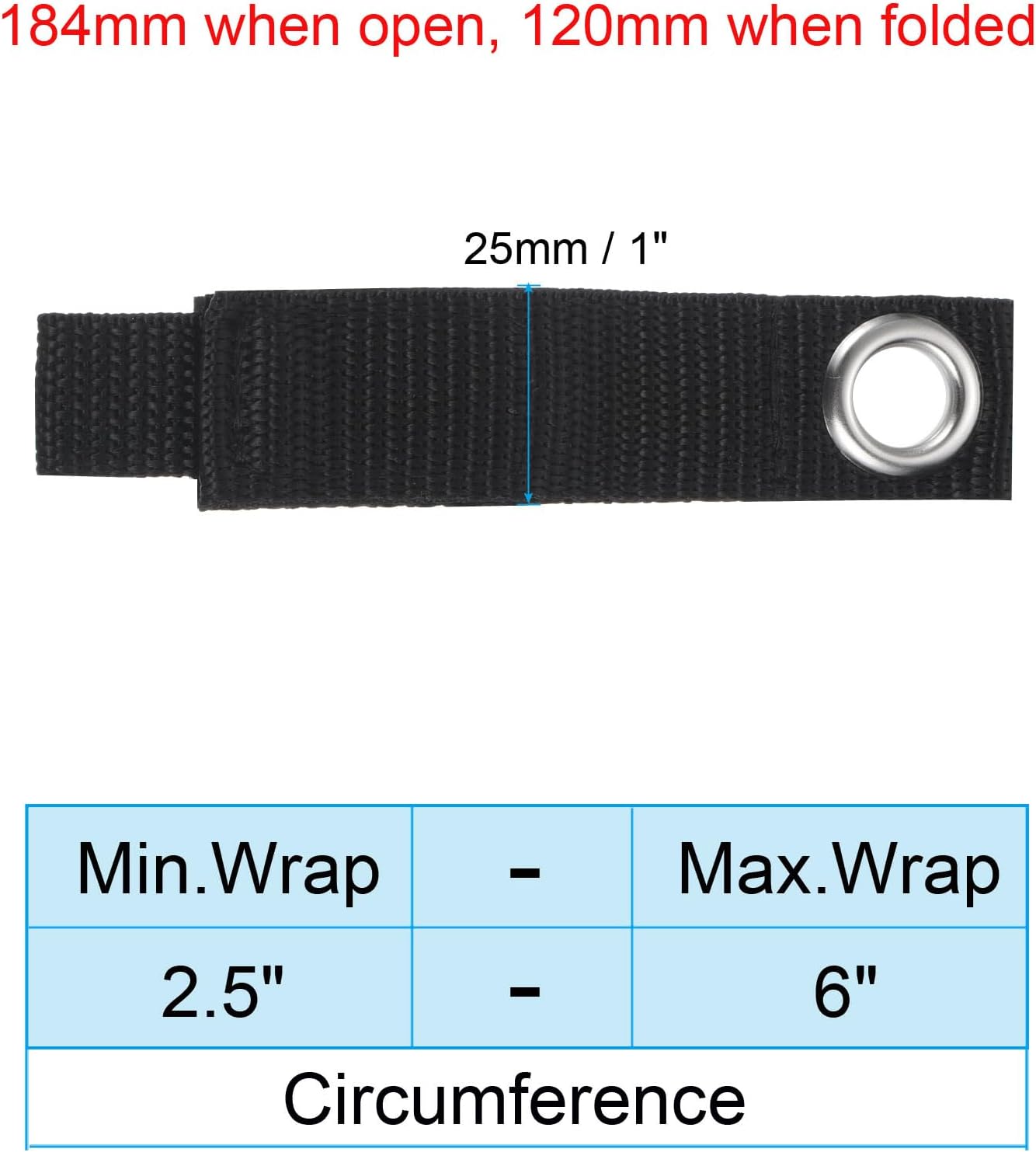 Organiz. cables extensión 7pulg 2 ganchos pared garaje negro