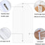 5 Pzas Bolsas Ropa 24x33" Cremallera Acero Inox