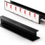 10 Tiradores Negro Autoadhesivo 5.5" Cajón Cocina