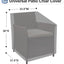 Funda impermeable silla exterior resiste UV y viento