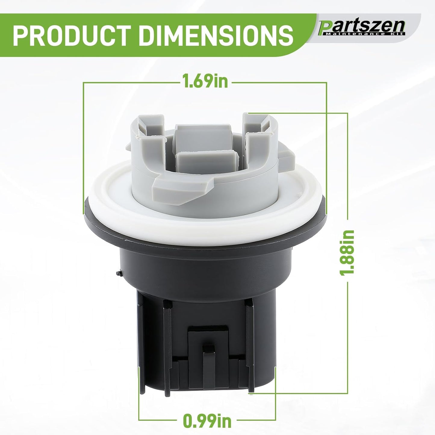 2 Pzas Luz estacionamiento Jeep Compass 07-17