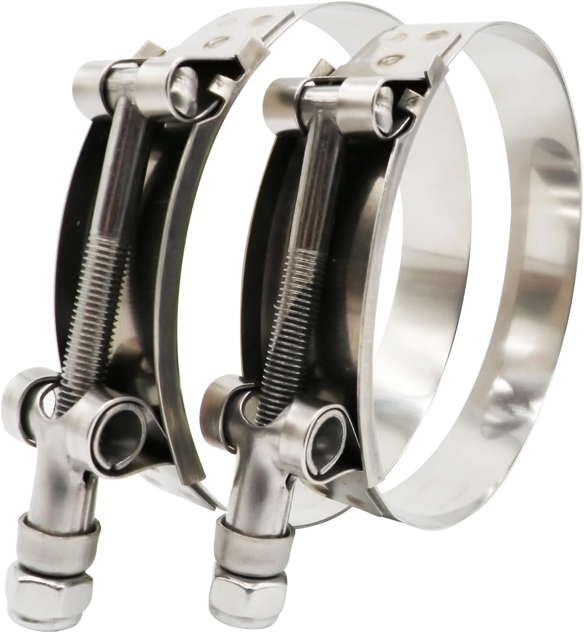 Abrazadera manguera acero inox 4" 108-116mm