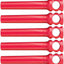 Sacacorchos mini forma T de mano caja 12 rojo
