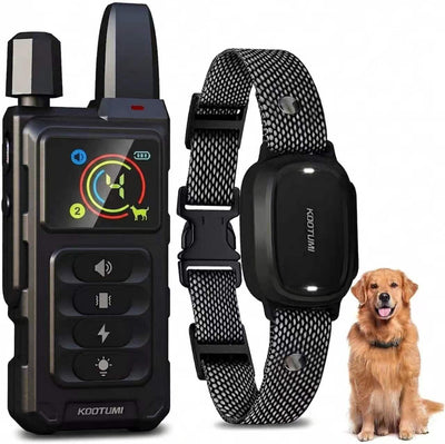 Collar choque perro control remoto 4500pies IPX7