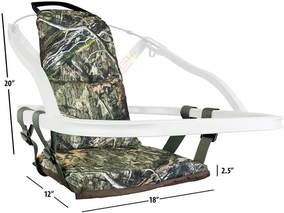 Asiento reemplazo camuflaje musgo y roble