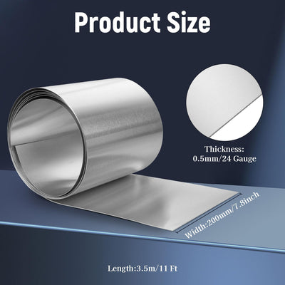 Rollo aluminio intermitente 11x7.9pulg resistente agua