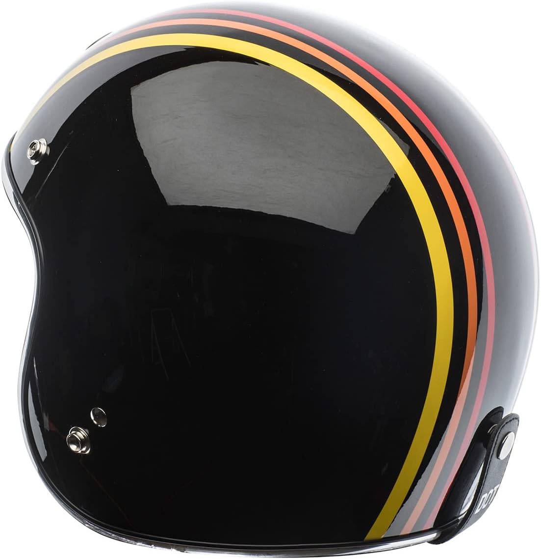 Casco Motocicleta T50/Del Mar Cara Abierta 3/4 Gráficos