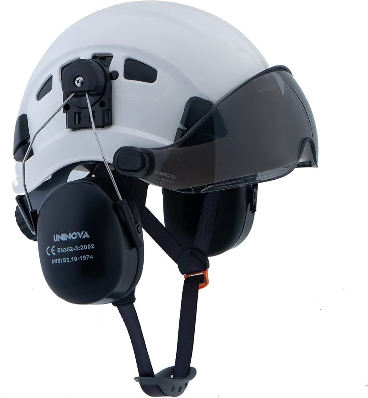 Casco arborista con visera orejeras OSHA tala poda jardín