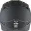 Casco motocross para jóvenes ATV BMX MX kart negro mate
