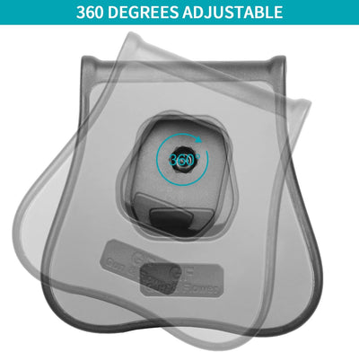Paleta silicona universal para fundas OWB 1.5-2pulg ajustable 360