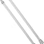 Varita extensión lavadora presión 17" acero inox set 2
