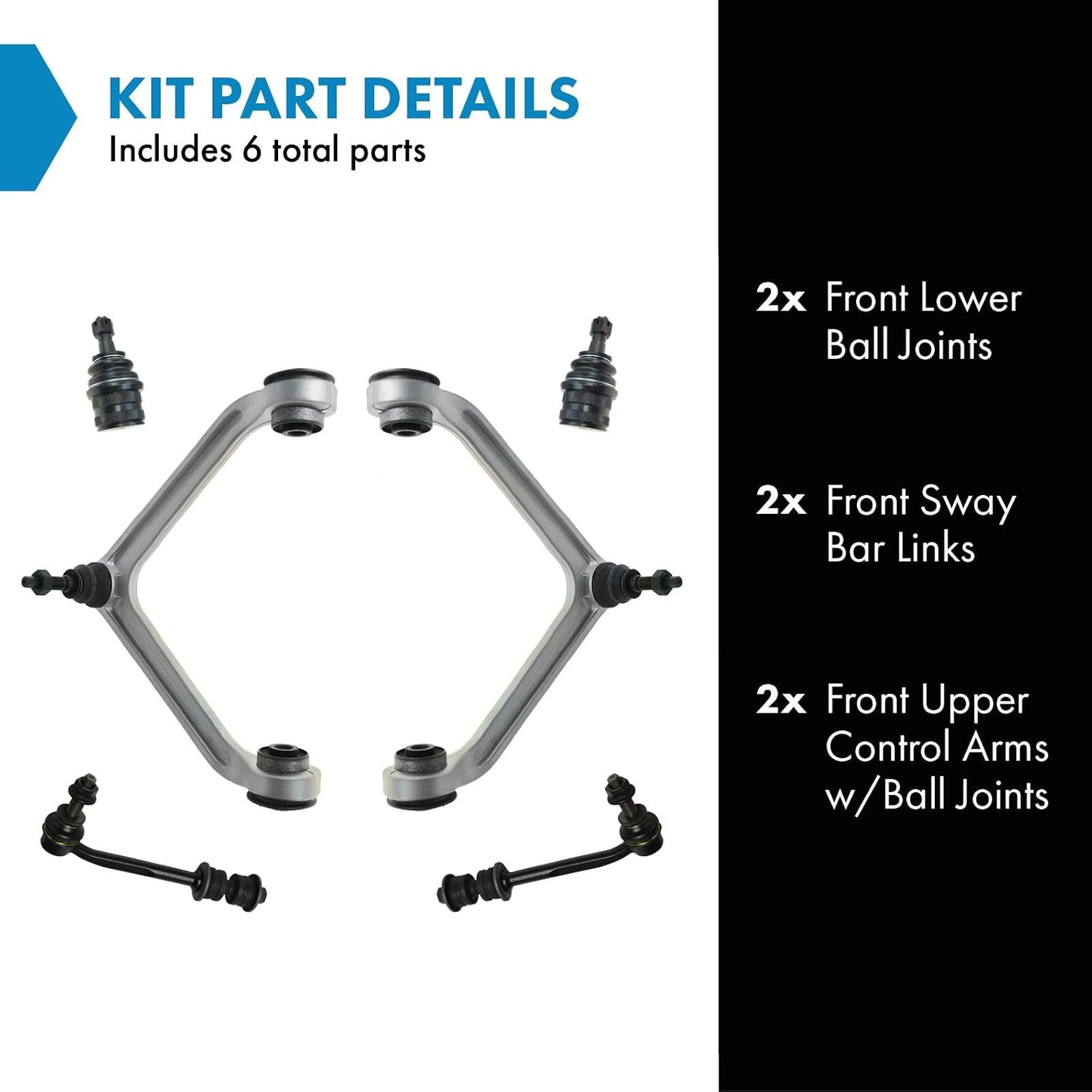 Kit suspensión Chrysler Aspen 07-09 Dodge Durango 04-09