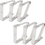 6 Clips Acero Inox para Tela Soporte Manteles Mesa