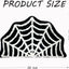 Tapete baño antideslizante halloween 31x20pulg negro