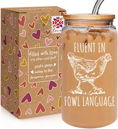Taza de café con mensaje en lenguaje de aves regalo divertido para mujer