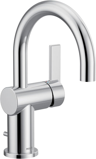 Grifo lavabo baño una manija placa opcional cromado