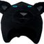 Casco bicicleta Black Panther con cubierta