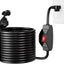 Cable extensión 3 clavijas 1625W con interruptor impermeable