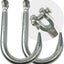 Gancho remolque grado 43 8" pack 2 carga 3000lb