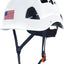 Casco seguridad construcción ABS ajustable certificado ANSI