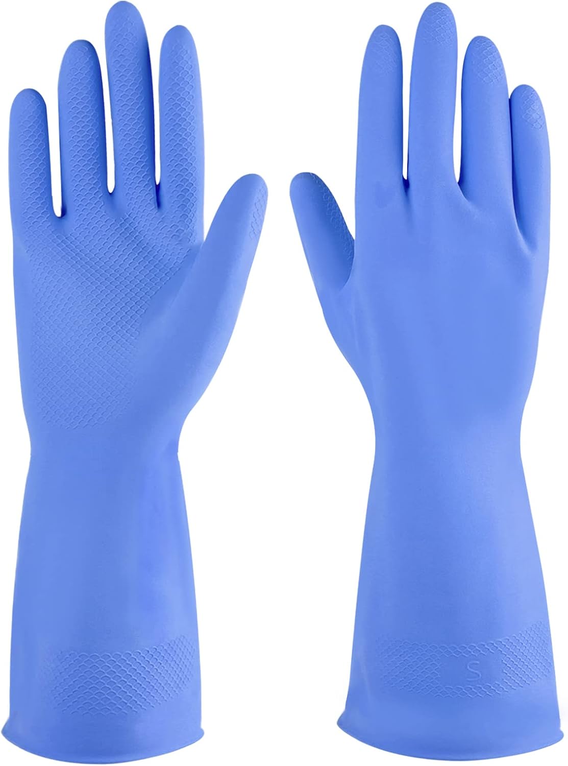 Guantes goma reutilizables para lavar platos hogar