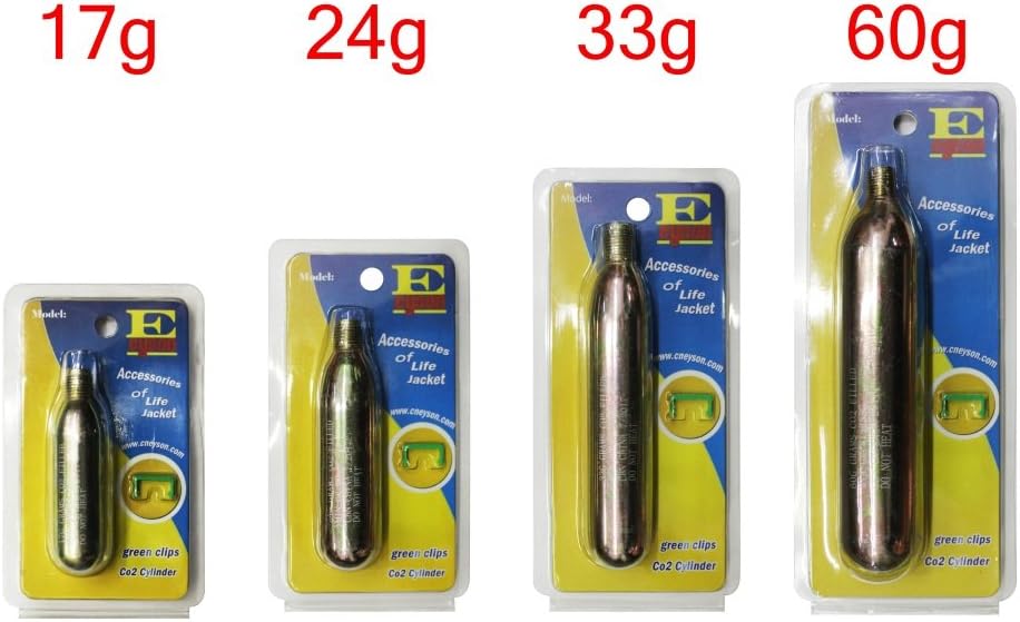 Cilindro inflable manual cartucho PFD CO2