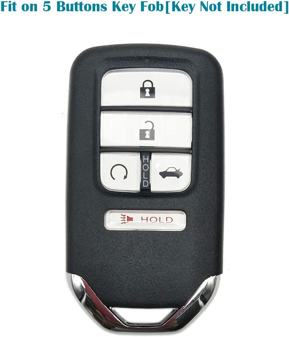 Funda TPU 360 Honda Civic Accord Pilot 5 botones verde