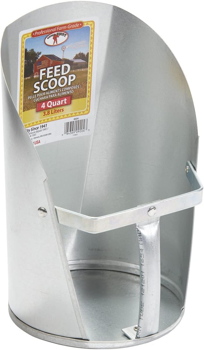 Cuchara Galvanizada para Cocina de 4 Qt
