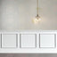 Kit 3 Molduras Pared Adhesivas Blancas Precortadas