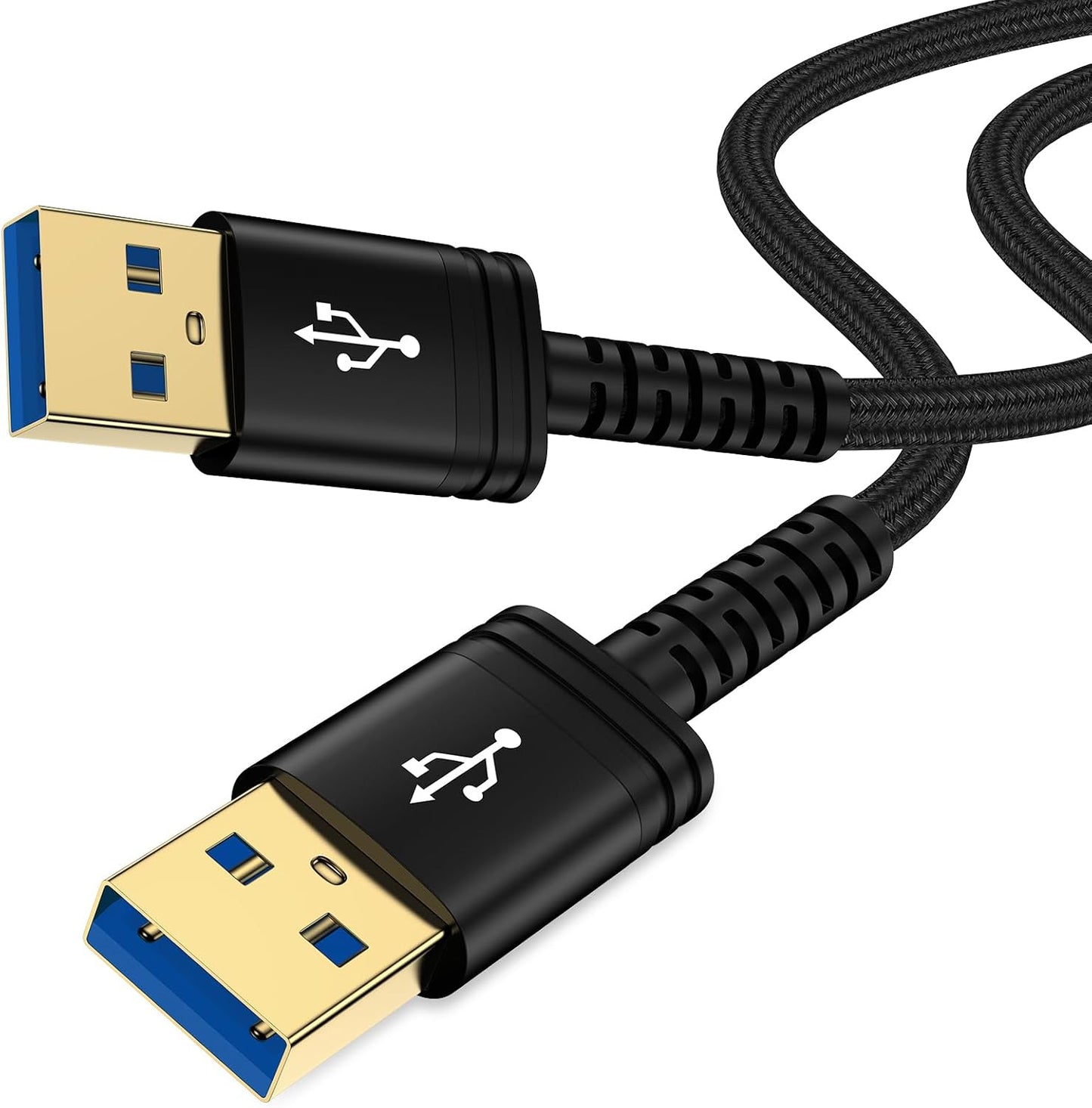 Cable USB 3.0 trenzado 6ft doble extremo 5 Gbps