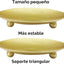 2 Pzas Portavelas Dorado para Velas LED y Cera Spa Bodas