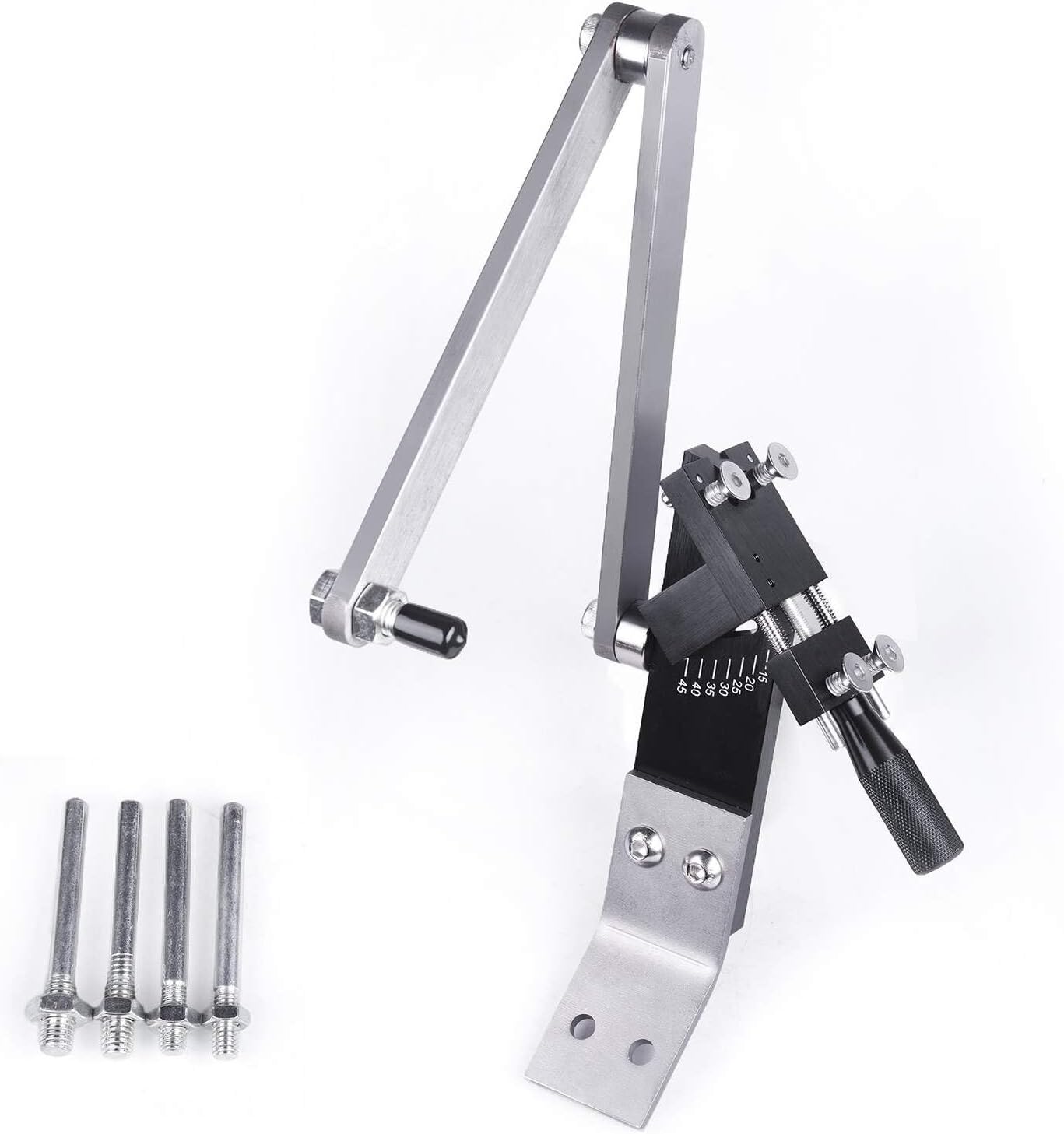 Kit afilador cuchillas cortacésped 15-45° ajustable