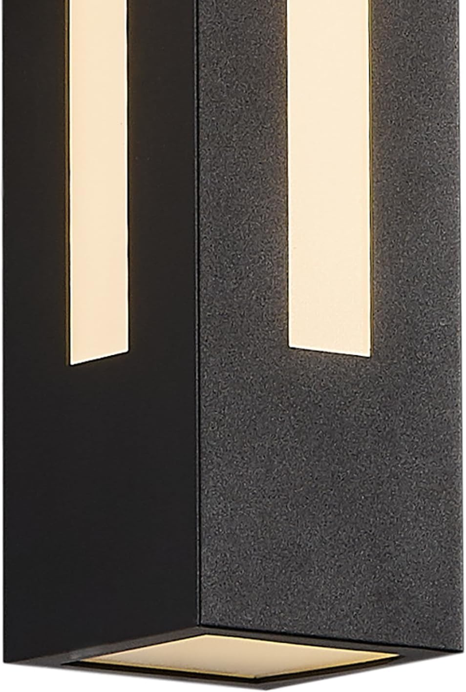 Lámpara pared LED sensor anochecer 30W 2100lm IP65 negro