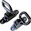 2 Escalones Plegables Acero Inox 304 Antiderrap Negro