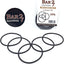 Correas repuesto vaso roca LORTONE 3A KomeStone K1 K3