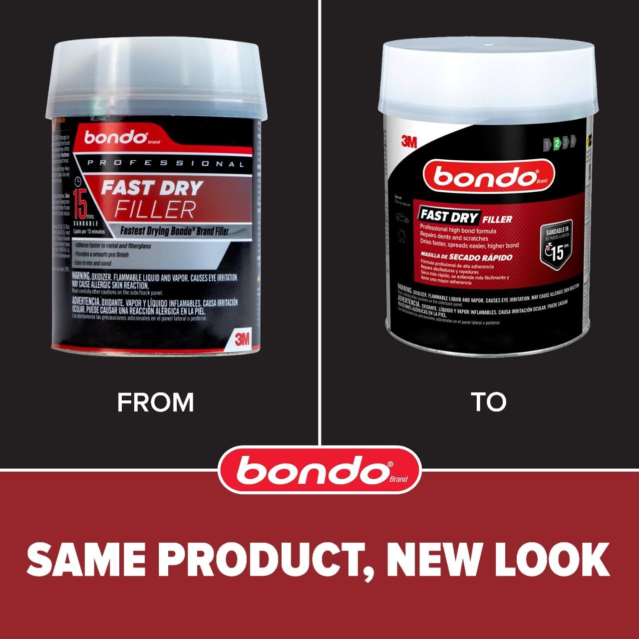 Bondo relleno rápido 6.31lb con endurecedor 2.75oz