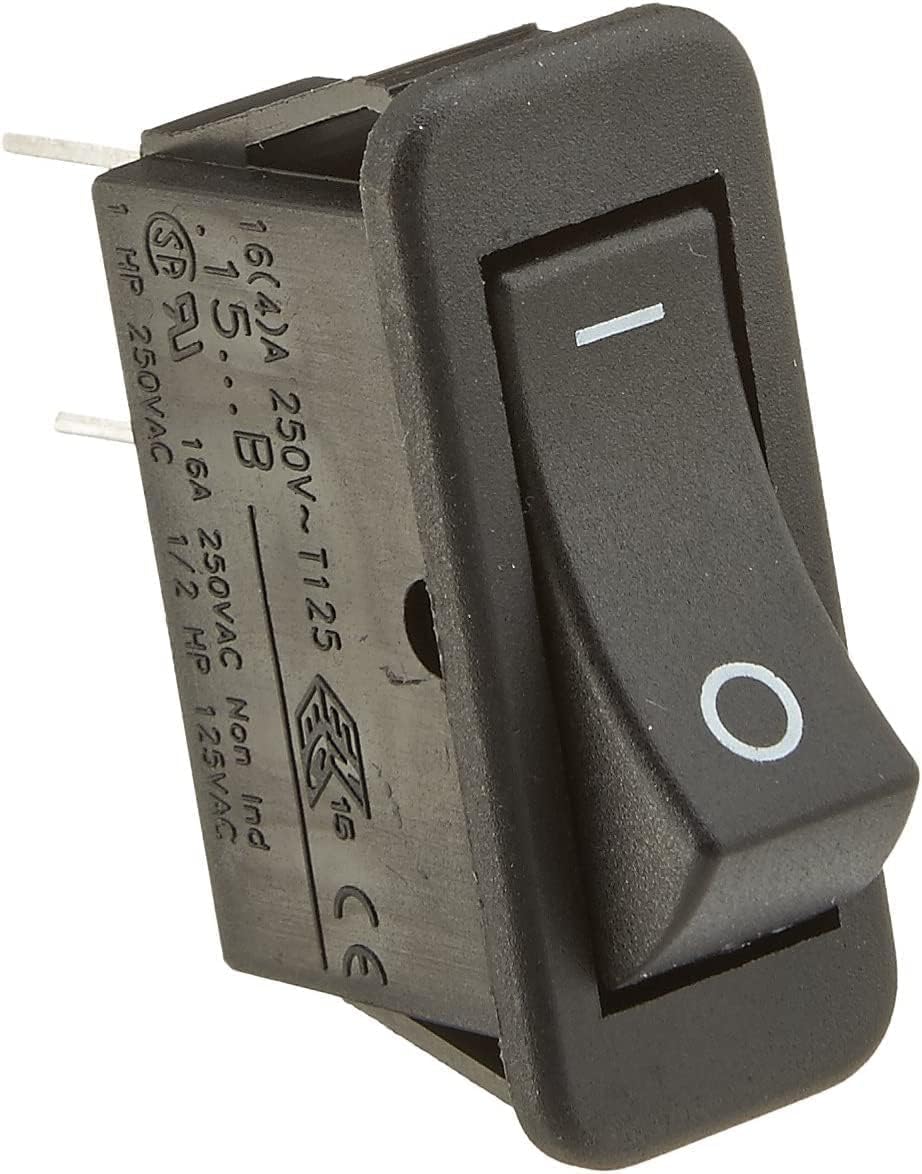 Repuesto interruptor basculante 2 pines para calentador