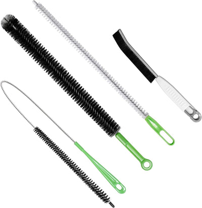 Set 4 cepillos limpieza para ventilaciones y espacios