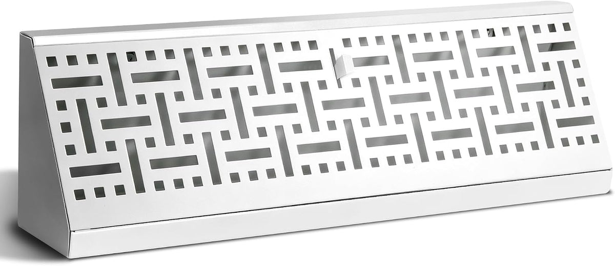 Rejilla ventilación zócalo 15pulg diseño RoundFlow acero inox