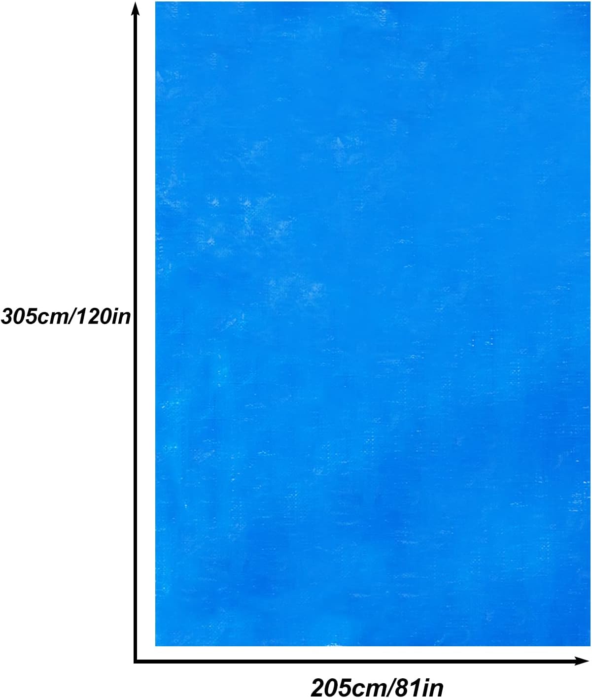 Manta impermeable polietileno para piscina 10x6.7ft