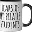 Taza Cerámica Instructor Pilates Negro Blanco