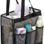 Bolsa ducha malla baño seco húmedo con bolsillo PVC negro