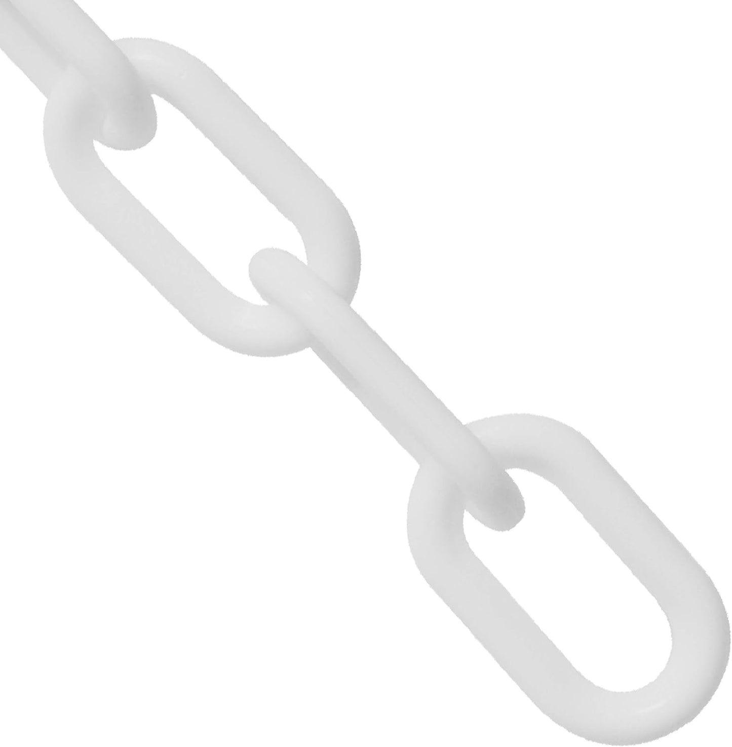 Cadena plástica barrera 2pulg blanco