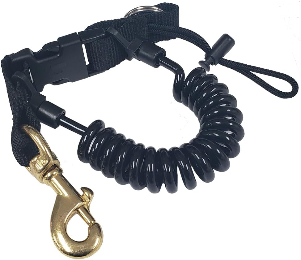 Cordón choque Snappy 36" anillo dividido broche latón